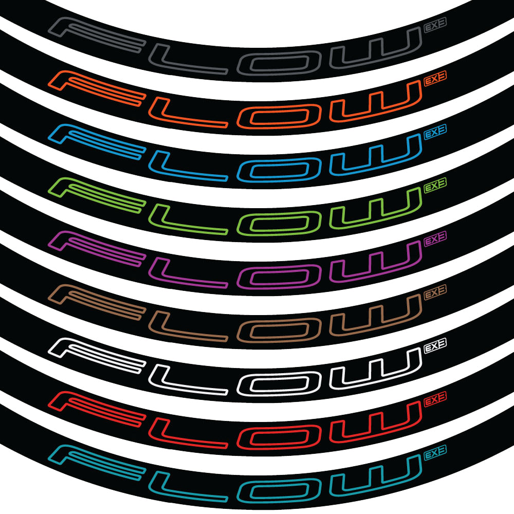 FLOW　フロー　ステッカー Flow EX3 Decals – Stan's