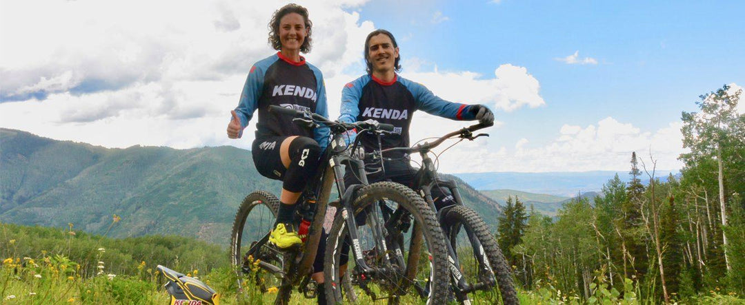 MARY MCCONNELOUG & MIKE BRODERICK - KENDA GLOBAL MTB TEAM