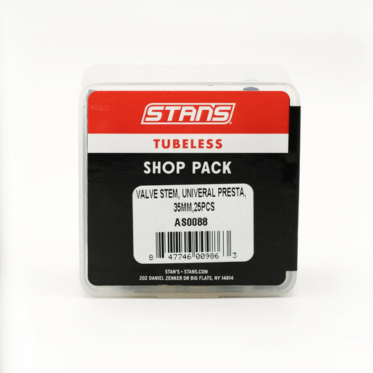 Shop Pack, Universal Valve, 35mm, Shop Pack, 25pcs