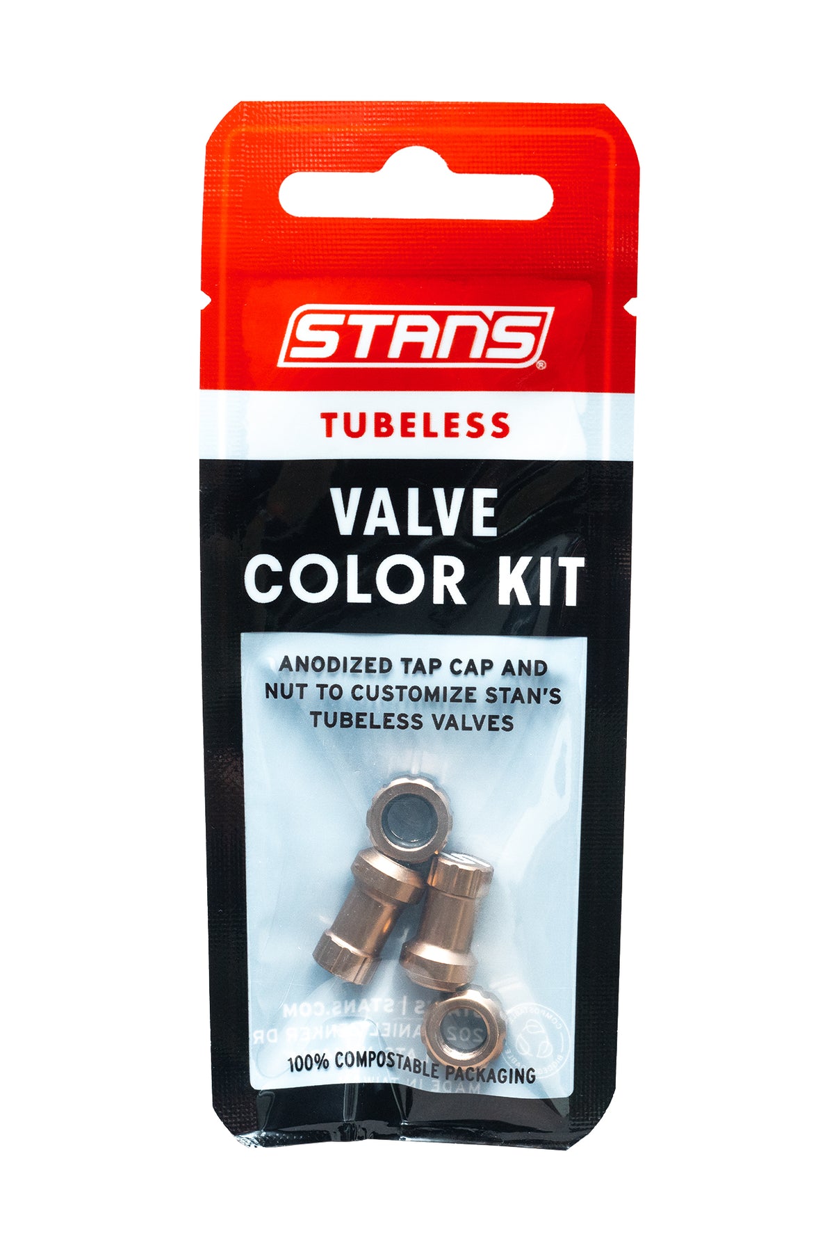 Valve Color Code Ship Stan's Tubeless Valve Color Kit | Presta | Mountain Bike