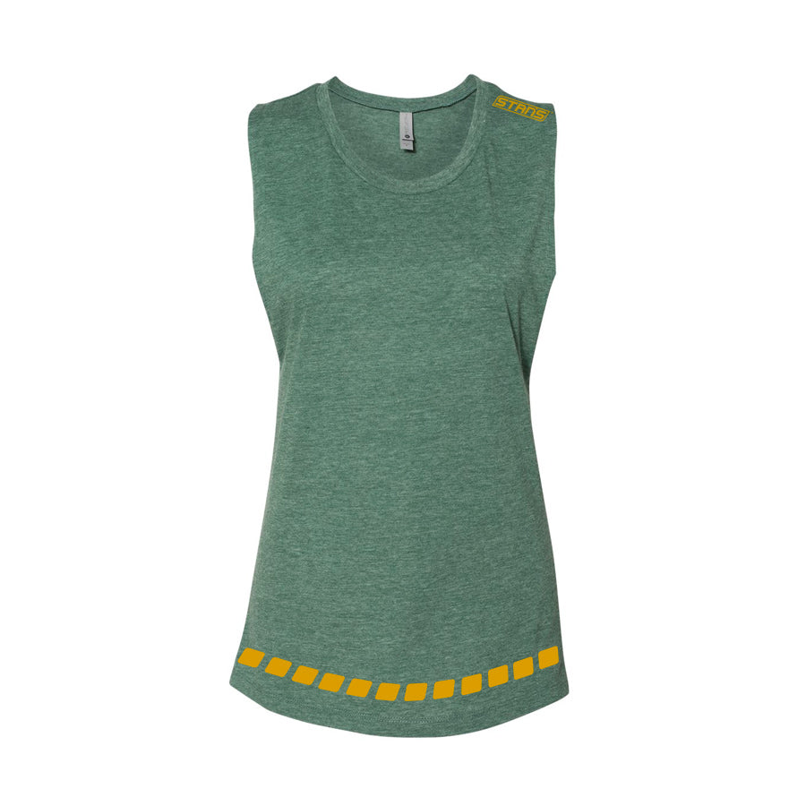 Green/Gold Women's Tank