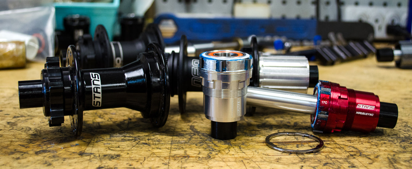 E-sync/Neo 6-bolt Rear Hub 150mm, 157mm, and Single-speed