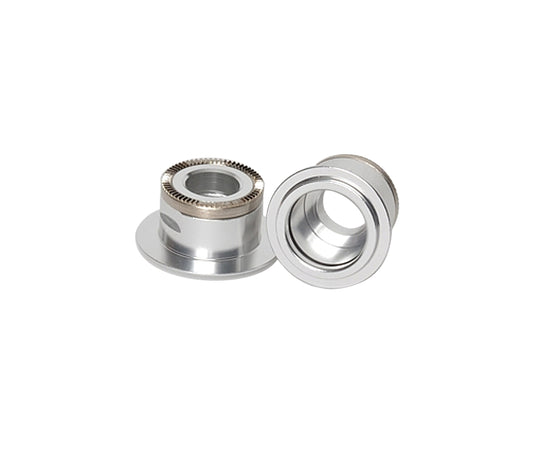 END CAPS, REAR, STANS, 3.30/3.30Ti, 10X135 THRU, WITH KNURLED STEEL INSERT, TYPE 2 AXLE ONLY SHIMANO