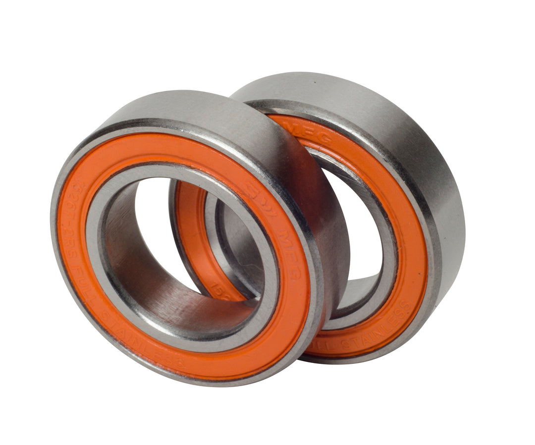 KIT, BEARING, #15267, 15X26X7MM, STAINLESS (ORANGE) 2PC